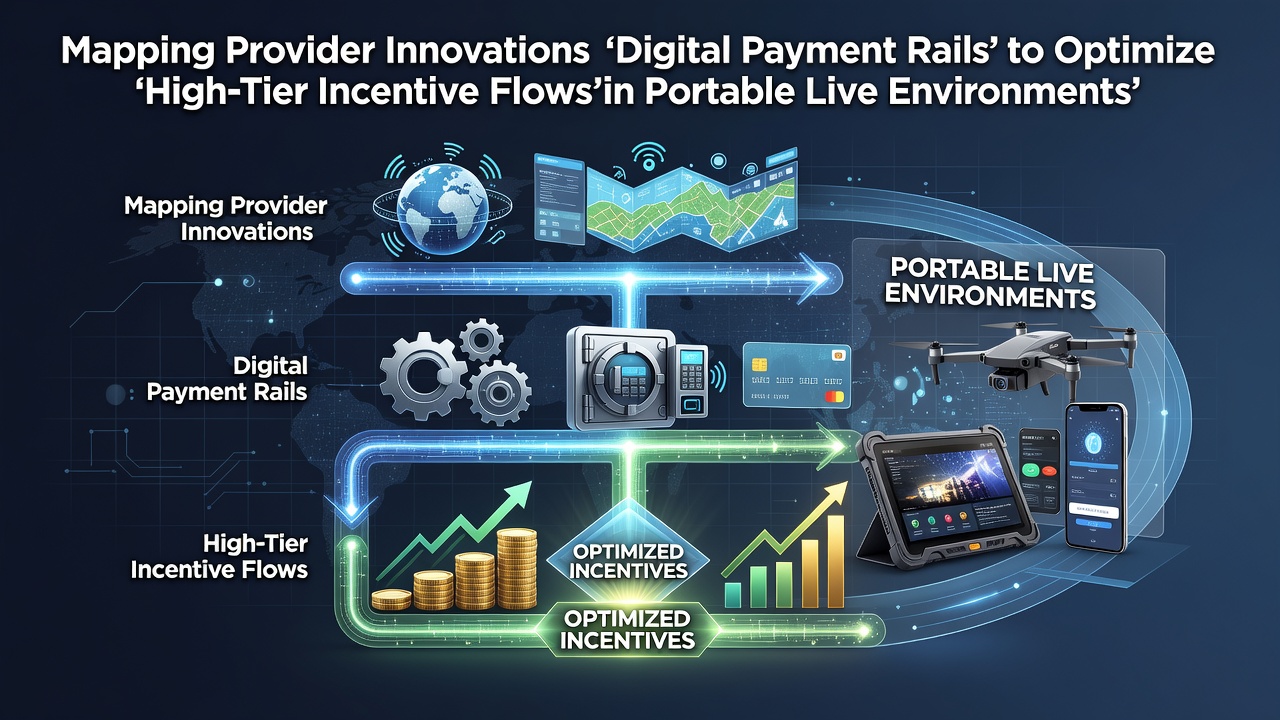 Innovations in digital payment rails for portable live gaming environments