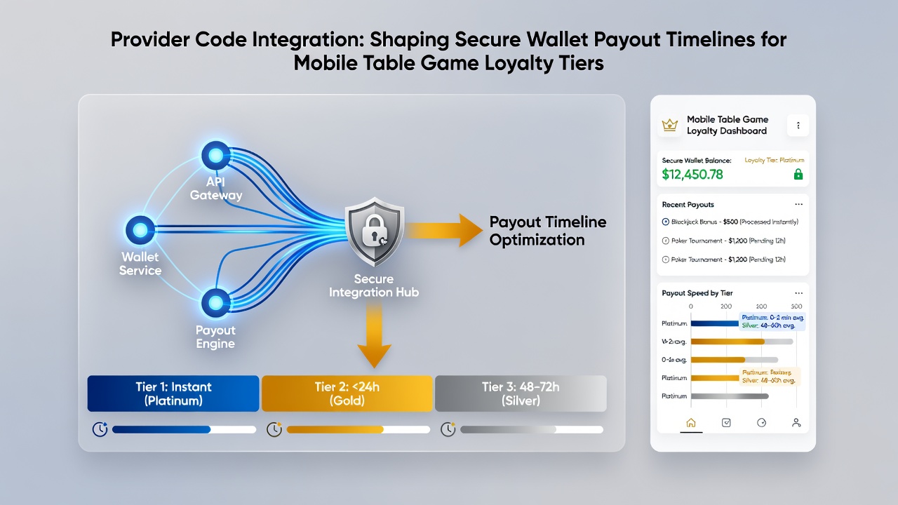 Secure wallet dashboard displaying loyalty tier payout status on mobile device