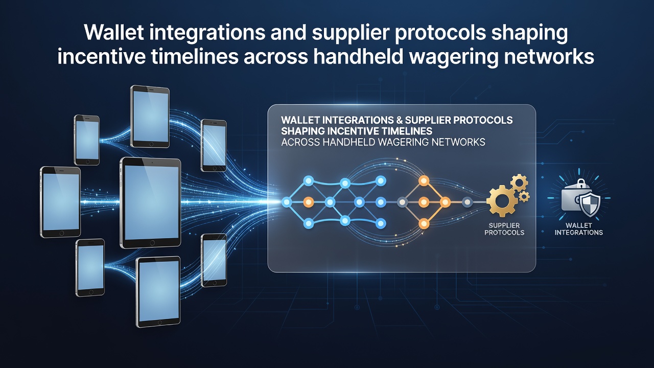 Digital wallet integration diagram showing secure connections between mobile devices and gaming supplier networks